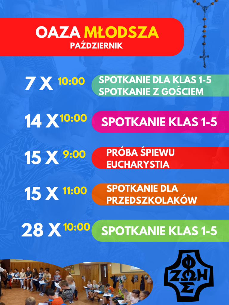 Oaza Młodsza – październik