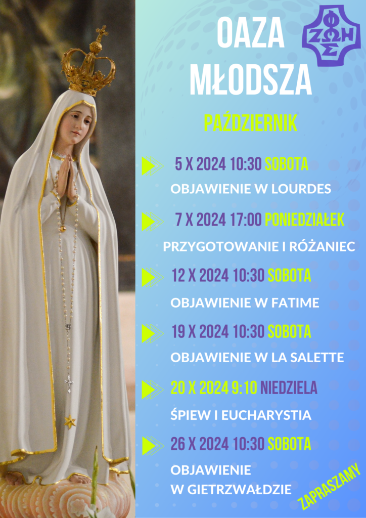Oaza Młodsza – październik 2024