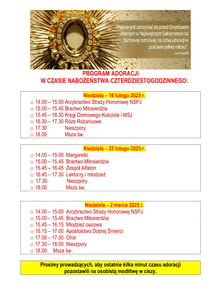 Nabożeństwo czterdziestogodzinne