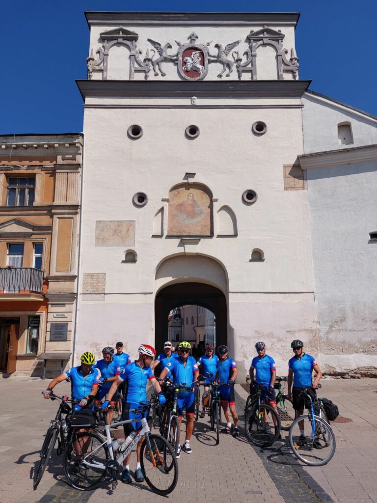 Rowerowa pielgrzymka do Łagiewnik